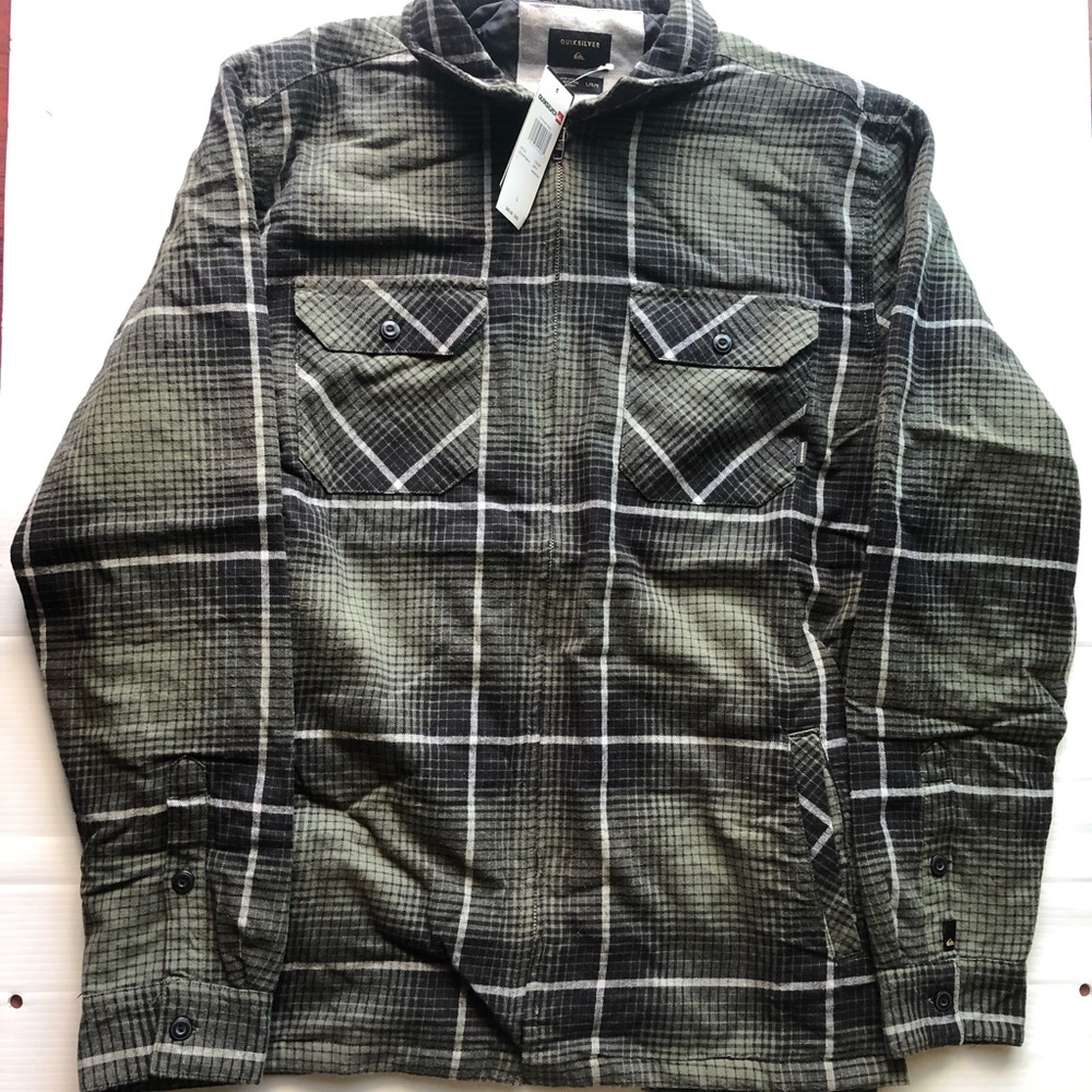 Quiksilver Men's Cypress Road Overshirt L XL - Picture 2 of 7
